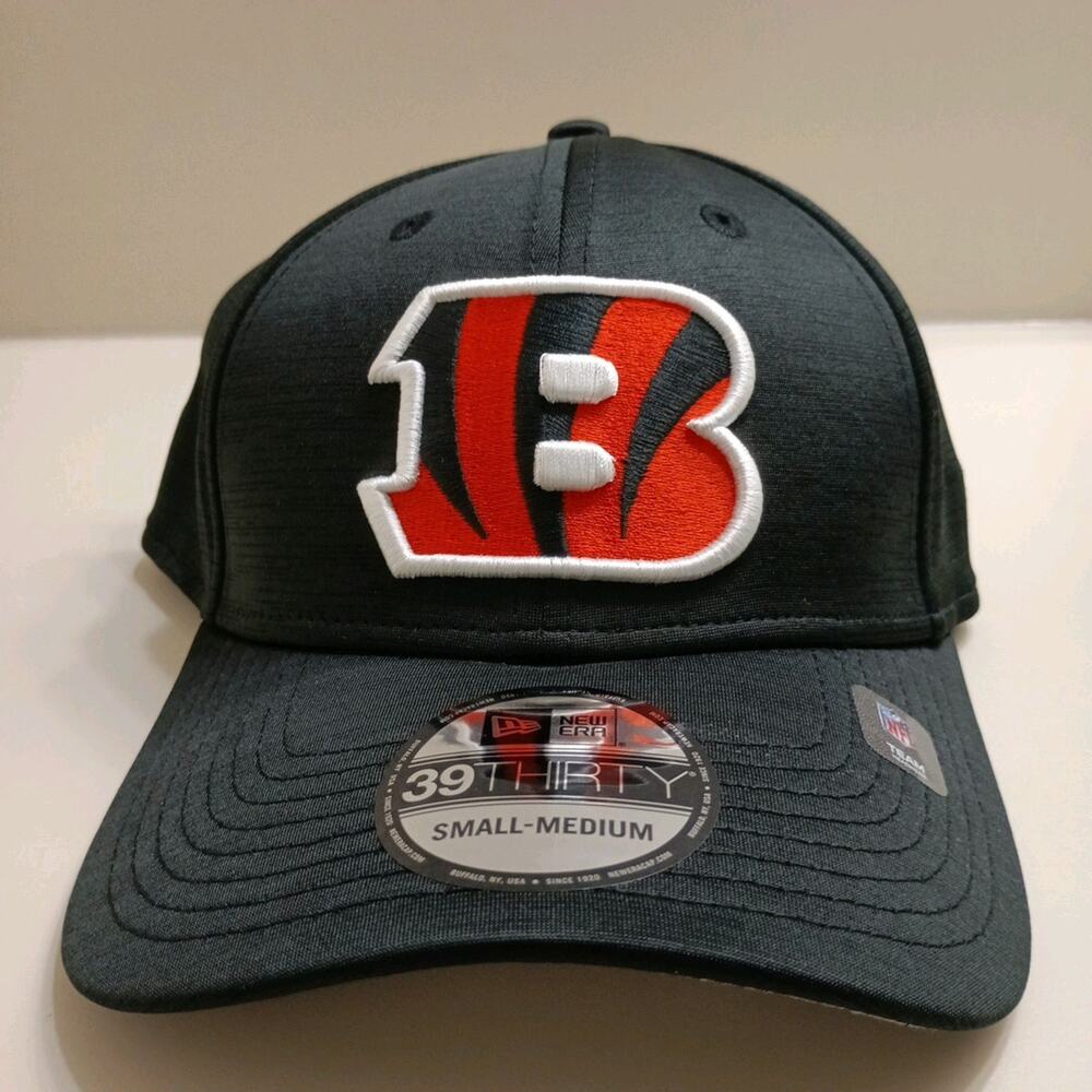 Cincinnati Bengals Hat Cap Fitted Men's 39thirty New Era‎ S/M